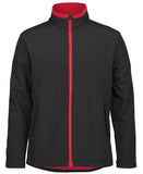 Black/Red Softshell Jacket
