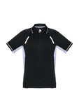 Black/White/Silver Polo