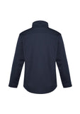 Navy Softshell Jacket Back
