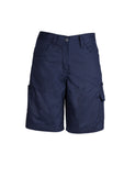 Navy Womens Plain Utility Shorts