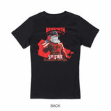 Ladies V Neck Tee - 51st State Canadian Red