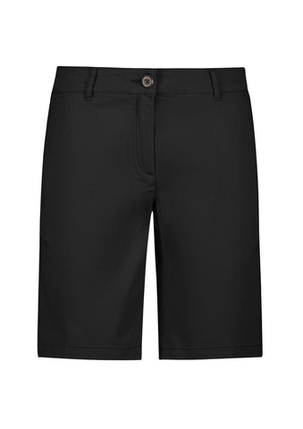 Ladies Chino Shorts - Black FBBS021L