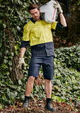 Mens Rugged Cooling Vented Shorts