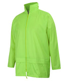 Lime Rain Jacket Front