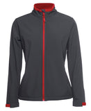 Charcoal/Red Softshell Jacket