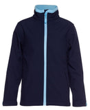 Navy/Light Blue Softshell Jacket