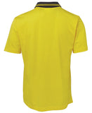 Yellow/Navy Cotton Polo Back