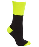 Black/Lime Socks