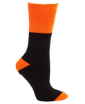Black/Orange Socks