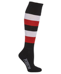 Black/White/Red Socks