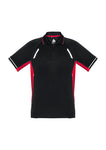 Black/Red/Silver Polo