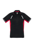 Black/Red/Silver Polo