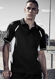 Black/White/Silver Polo