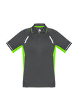 Grey/Fluoro Lime/Silver Polo