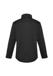 Black Softshell Jacket Back