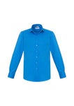 Cyan Blue Long Sleeve Shirt