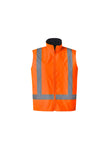 Basic 4 in 1 Waterproof Jacket Orange/Navy. Vest part