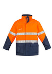Orange/Navy Storm Jacket Front