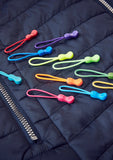 Coloured Zip Pullers